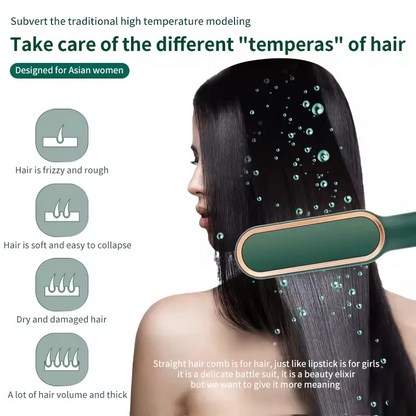 2-in-1 Comb Hair Straightener