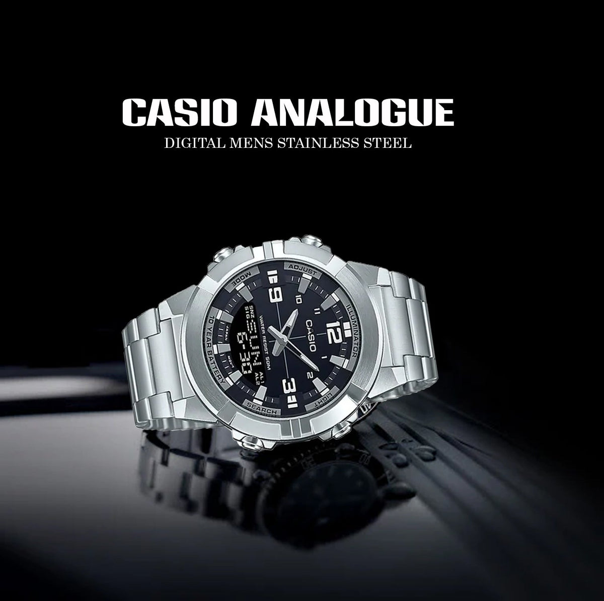 CASIO Men’s Luxury Analog Digital Watch